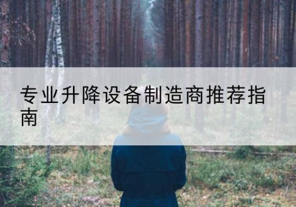 迎江电动剪叉升降平台厂家-专业升降设备制造商推荐指南